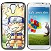 Naruto Uzumaki Hard Plastic and Aluminum Back Case for Samsung Galaxy S4 i9500 With 3 Pieces Screen