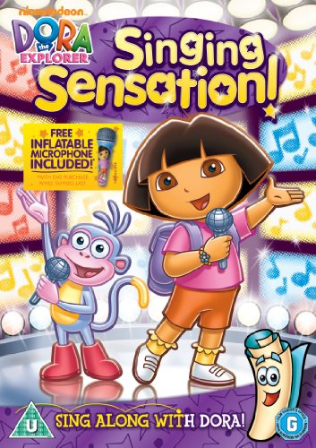 Dora The Explorer: Singing Sensation (with free inflatable microphone) [DVD]