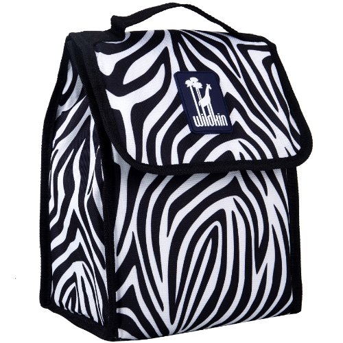 Wildkin Zebra Munch 'n Lunch Bag