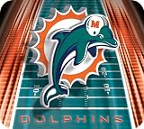 Miami Dolphins NFL Logo Coaster Set (4)