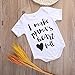 Juicart Baby Novelty Romper Boutique Onesie Bodysuit with sayings (0-6 Months)