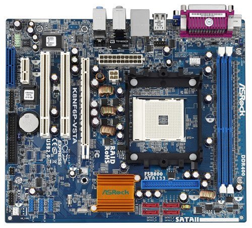 Childrens Toyshop  Electronics : Asrock K8NF6P-VSTA Socket 754 M-ATX Motherboard