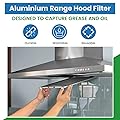 Duraflow Industries Range Hood Filter Compatible with GE WB2X8391-9 x 10.5 x 1/8