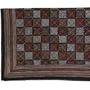 Cotton Bedcover Wood Block Print Country Furnishings (bscov367)