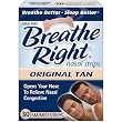 Breathe Right Nasal Strips, Small/Medium, Tan, 30-Count Boxes (Pack of 2)