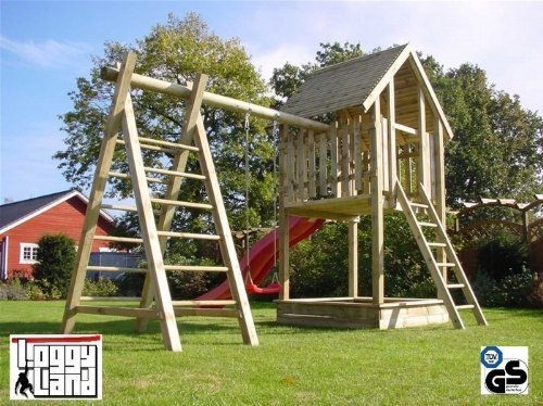 Imagen principal de LoggyLand 9076 - set de juego Loggy-House