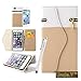 iPhone 6S Plus Case,iPhone 6 Plus Case,$Uncle.Y PU Leather Wallet Flip Case Pure Back Zipper Magnet Button with Lanyard for iPhone 6/6S Plus (5.5 inch) White Khaki