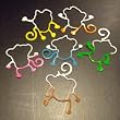 Tie Dye Monkey Bama Bandz 24 pack