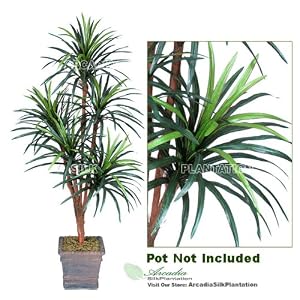 Three 6 Triple Head Artificial Trees