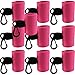 Kage 10 Clip-On Neoprene Pink Sleeve Lip Balm Holsters LIPSTICK HOLDER Key Chain