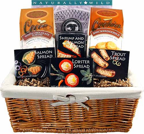 Seafood & Dessert Gift Basket by Alaska Smokehouse