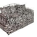Zebra Day Bed Set - Black/ White (Twin)