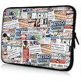 Waterfly&reg; 15" 15.4" 15.6" Inch Laptop Notebook Computer Netbook Soft Neoprene Sleeve Bag Case Cover Pouch Holder for Apple Macbook Pro 15 Macbook Air 15 HP Pavilion TouchSmart 15.6" Toshiba Satellite C55-B5298 HP Stream 15 ASUS D550MAV-DB01 And Most 15" 15.4" 15.6" Inch Laptop Ultrabook Chromebook Laptop Notebook