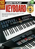 10 Easy Lessons - Learn to Play Keyboard - Book, CD & DVD