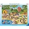 Ravensburger 06777 - Im Streichelzoo, 47 Teile Rahmenpuzzle