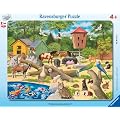Ravensburger 06777 - Im Streichelzoo, 47 Teile Rahmenpuzzle