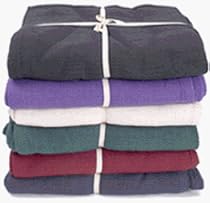 YogaAccessories (TM) Extra Large Cotton Yoga Blanket without Tassels