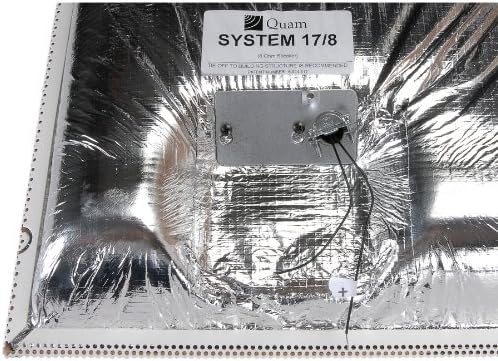 Quam SYSTEM 17/8 24" x 24" Lay-In Ceiling Tile Speaker 8 Ohm