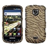 Tiger Camel/ Brown With Full Rhinestones Hard Protector Case Cover For Sams ....