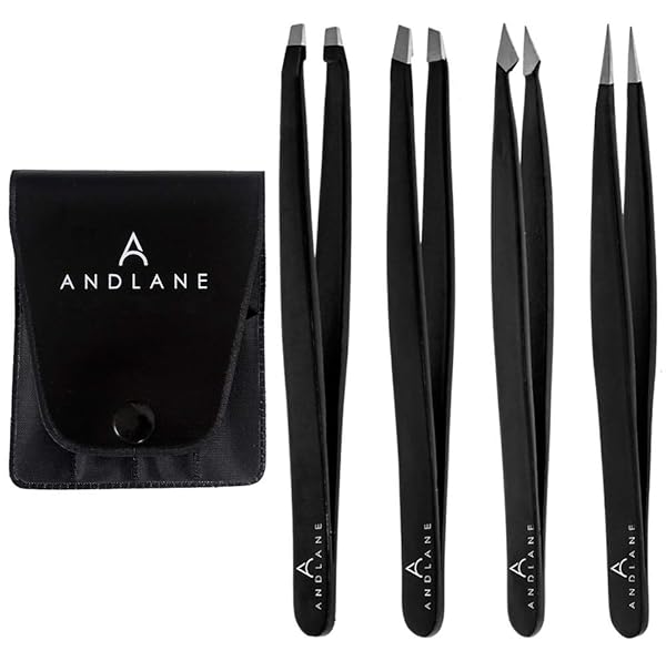 Andlane Tweezers Set Professional Stainless Steel Tweezer