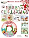 ScrapSMART.com - Christmas Wonderland Software - for Crafts, Cards, Sewing and Quilting - Jpeg and PDF Files (CDXMASW159)