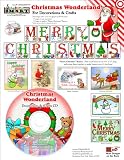 ScrapSMART.com - Christmas Wonderland Software - for Crafts, Cards, Sewing and Quilting - Jpeg and PDF Files (CDXMASW159)