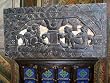 Indian Furniture Hand Carved Kamasutra Decorative Wooden Headboard India Art 36 Inch