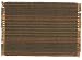 Durable Hand Woven 100% Cotton Striped Placemat 12x18 Inches Set of 6