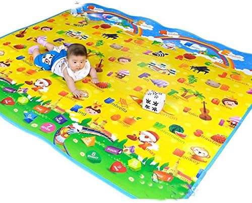 MaBoShi 79*71inches One-side Extra Large Thickness Baby Crawling Mat