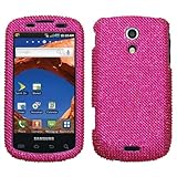 Samsung Epic 4G (Galaxy S) Diamond Crystal Bling Protector Case - Hot Pink  ....
