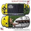WWII Bomber War Plane WraptorSkinz Skin and Screen Protector Kit fits Sony PSP Slim