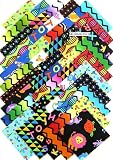 5 BABY GENIUSES GROWN UP Fabric Squares Charm Pack