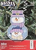 Janlynn Cross Stitch Kit, Snowman with Scarf
