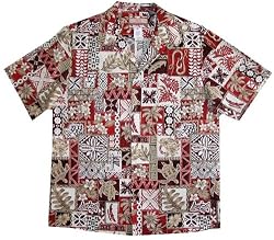 Top Quality Island Treasure Hawaiian Aloha Shirt