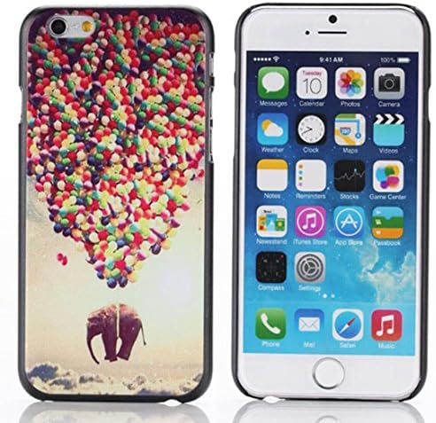 Suppion Brand New Ultrathin Drawing Balloons Pattern Case Cover for Iphone 6 Plus 5.5''