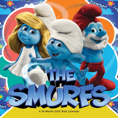 Smurfs 2012 Wall Calendar