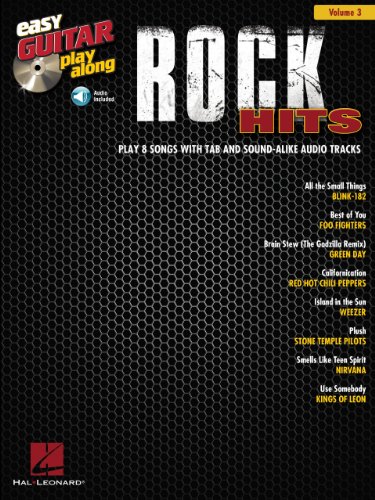Rock Hits Songbook: Easy Guitar Play-Along Volume 3