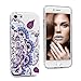 for iPhone 7 Case, iPhone 8, Shockproof Slim Fit Anti-Scratch Protective Kit Printed Lightweight Flexible Hard PC Back Cover with 3D Half Totem Transparent Crystal Clear Rugged Bumper for iPhone 7