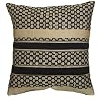 Handmade Silk Cushion Cover/Pillow Sham With Gold Star Design (Thailand)