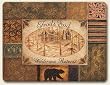 Large Cutting Board ~ Lodge Collection ~ made of tempered glass ~ code 170