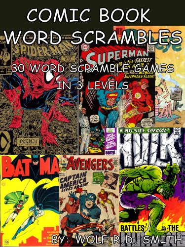 Comic Book Word Scrambles
