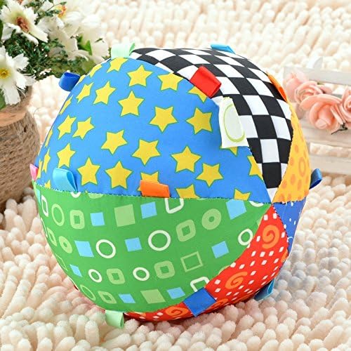 Keetek Baby Bell Ball Color Combo Lathe Hanging Toys with Rattles for 0-6 Months Baby