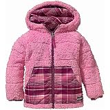 61znivL47nL. SL160  Patagonia Reversible Tribbles cket Headlands Plaid Bougainvillea 18 MO
