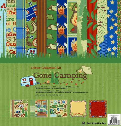 Best Creation 12-Inch by 12-Inch Glitter Collection 