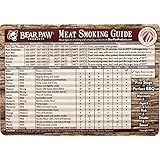 Bear Paw Products All-Weather Meat Smoking Guide Magnet