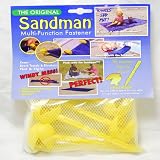 Sandman Beach Towel Anchor Multi-function, 4 Stakes, Clipheads