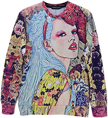Sweater Sexy Lady Gaga Monroe Selena Gomez&vanessa Hudgens Print 3D Sweatshirt N4005