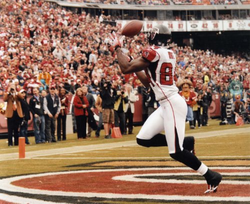 RODDY WHITE ATLANTA FALCONS 8X10 HIGH GLOSSY SPORTS ACTION PHOTO (O)