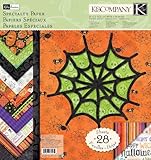 K&Company Kelly Panacci Halloween Specialty Paper Pad, 12-by-12-Inch