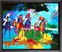 Alysheba's Derby Win - Large Framed Canvas Art Print - Horse Racing